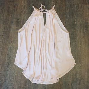 Blush colored tank top